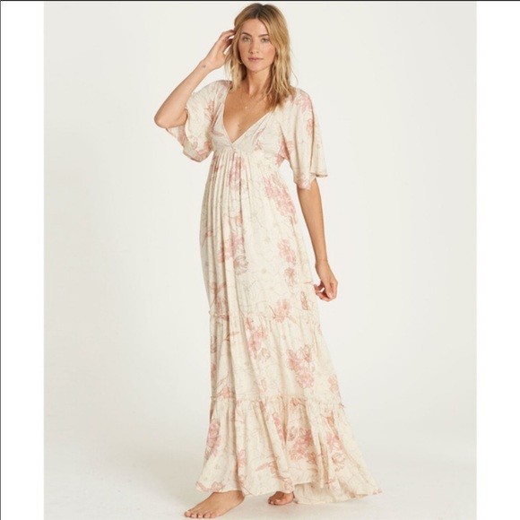 Billabong Pacsun NWOT Seas The Day Maxi Dress - Picture 3 of 6